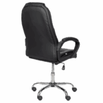 Президентски офис стол Carmen 6682-1 LUX - черен - Image 5