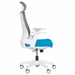 Президентски офис стол Carmen 7546 - син-сив - Image 4