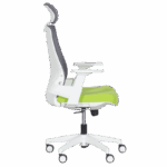 Президентски офис стол Carmen 7546 - зелен-сив - Image 4