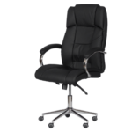 Президентски офис стол Carmen 6506-1 - черен LUX - Image 3