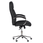 Президентски офис стол Carmen 6506-1 - черен LUX - Image 4