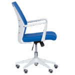 Работен офис стол Carmen 7044 - син - Image 4