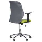 Работен офис стол Carmen 7047-1 - сив-зелен - Image 5