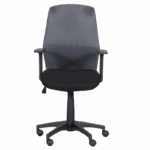 Работен офис стол Carmen 7047 - сив - черен - Image 2