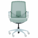 Работен офис стол Carmen 7061 - зелен - Image 2