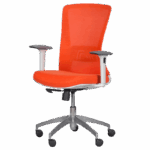 Работен офис стол Carmen 7543 - оранжев - Image 3