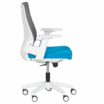Работен офис стол Carmen 7547 - син-сив - Image 4