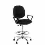 Работен офис стол Carmen 7551-2 - черен - Image 4