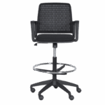 Работен офис стол Carmen 7556 - черен - Image 2