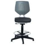 Работен офис стол LAB - черен AS - Image 2