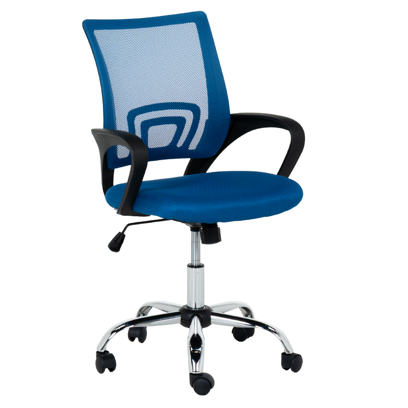 raboten-ofis-stol-carmen-7050-1-lux-sin.png Работен офис стол Carmen 7050-1 LUX - син - Image 1