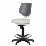 Работен офис стол LAB - бял AS - Image 3